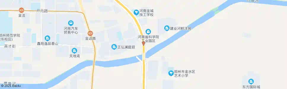 郑州中州大道贾鲁河桥北站_公交站地图_郑州公交_妙搜公交查询2025