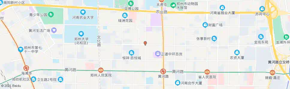 郑州经五路红专路_公交站地图_郑州公交_妙搜公交查询2025