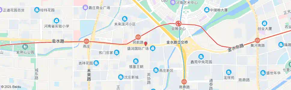 郑州金水立交_公交站地图_郑州公交_妙搜公交查询2025