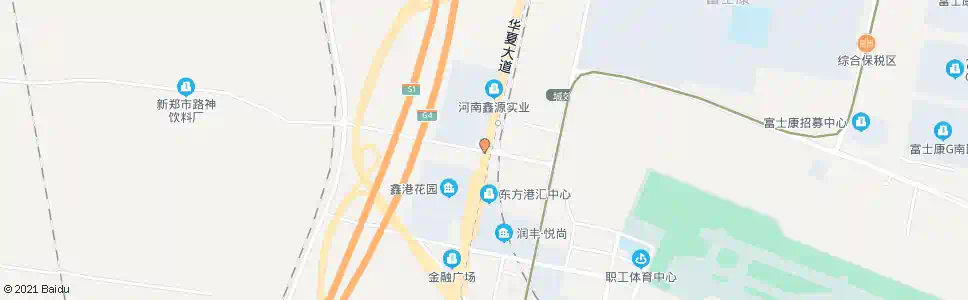 郑州四港联动大道中原路_公交站地图_郑州公交_妙搜公交查询2025