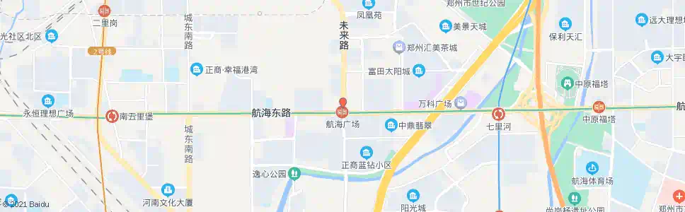郑州航海东路站_公交站地图_郑州公交_妙搜公交查询2025