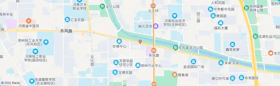 郑州东风路花园路_公交站地图_郑州公交_妙搜公交查询2025