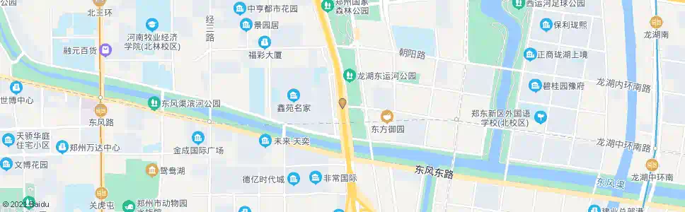 郑州中州大道鑫苑路_公交站地图_郑州公交_妙搜公交查询2025