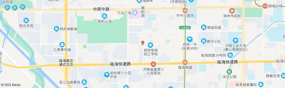 郑州秦岭路颍河路_公交站地图_郑州公交_妙搜公交查询2025