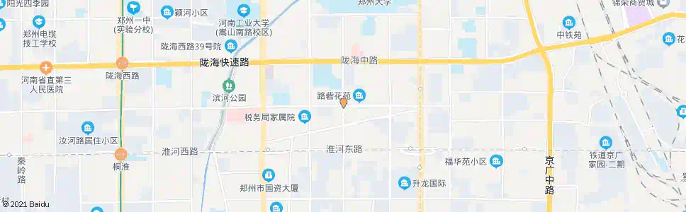 郑州汝河路淮北街_公交站地图_郑州公交_妙搜公交查询2025