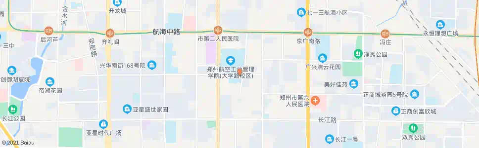 郑州长江路建云路_公交站地图_郑州公交_妙搜公交查询2025