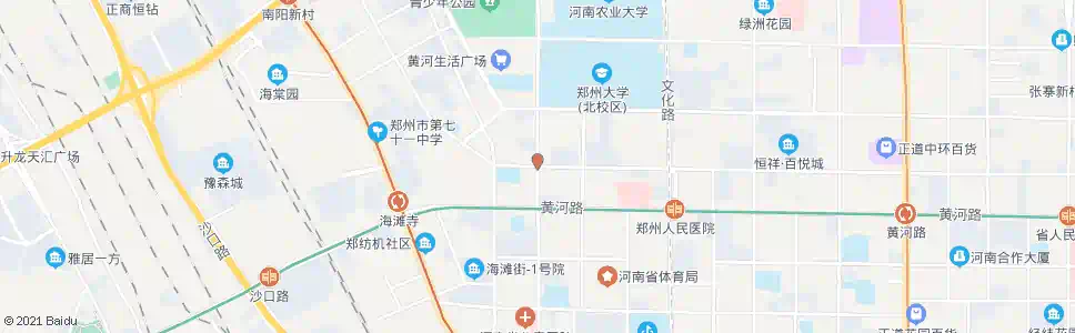 郑州红旗路东三街_公交站地图_郑州公交_妙搜公交查询2025