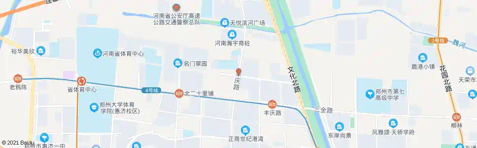 郑州丰庆路金冠路_公交站地图_郑州公交_妙搜公交查询2025