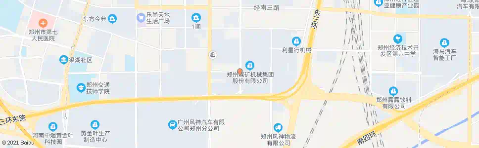 郑州南三环经开第九大街_公交站地图_郑州公交_妙搜公交查询2025