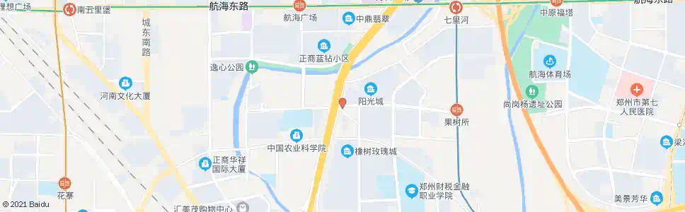 郑州长江东路中州大道_公交站地图_郑州公交_妙搜公交查询2025