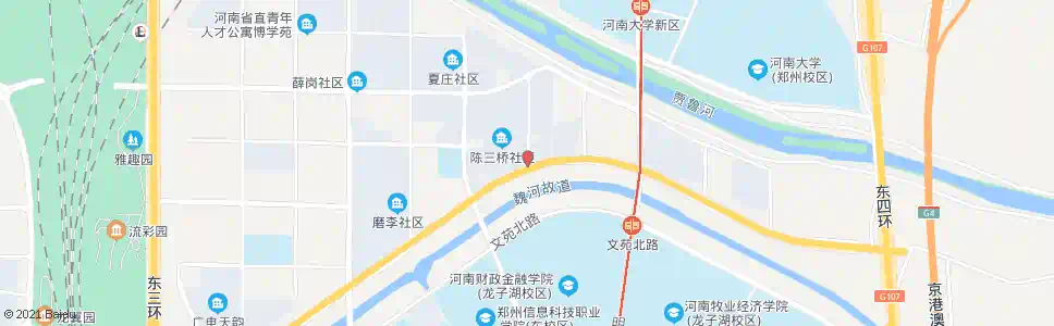 郑州姚桥路德慧街_公交站地图_郑州公交_妙搜公交查询2025