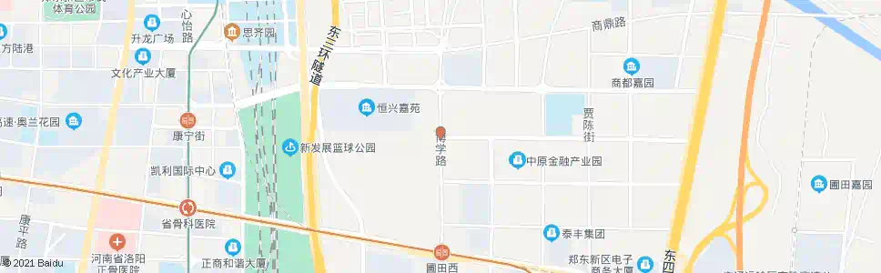 郑州博学路汉月路_公交站地图_郑州公交_妙搜公交查询2025