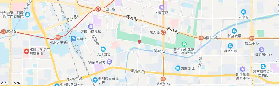 郑州南大街城南路_公交站地图_郑州公交_妙搜公交查询2025