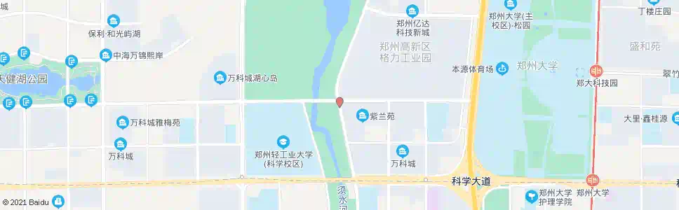 郑州须水河东路枫香街_公交站地图_郑州公交_妙搜公交查询2025