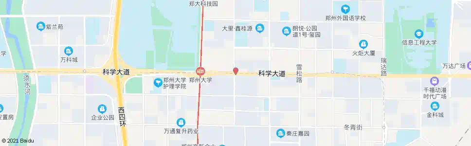 郑州科学大道春藤路_公交站地图_郑州公交_妙搜公交查询2025