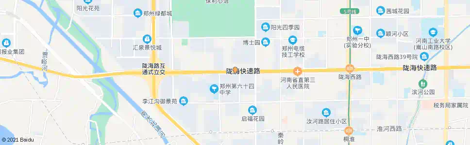 郑州昆仑路陇海路_公交站地图_郑州公交_妙搜公交查询2025