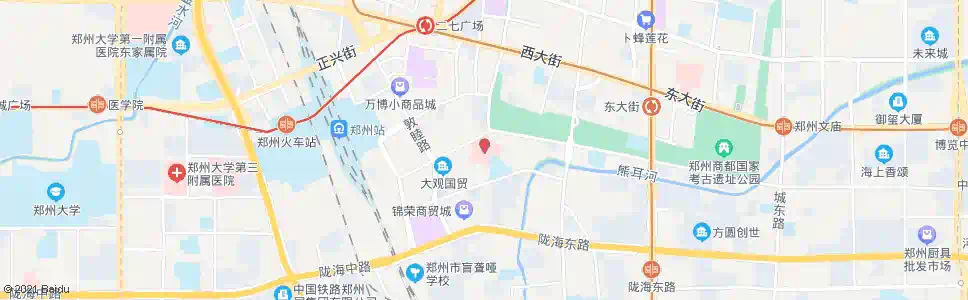 郑州市第三人民医院站_公交站地图_郑州公交_妙搜公交查询2025