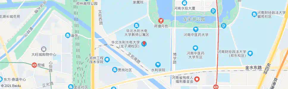 郑州华北水利水电大学_公交站地图_郑州公交_妙搜公交查询2025