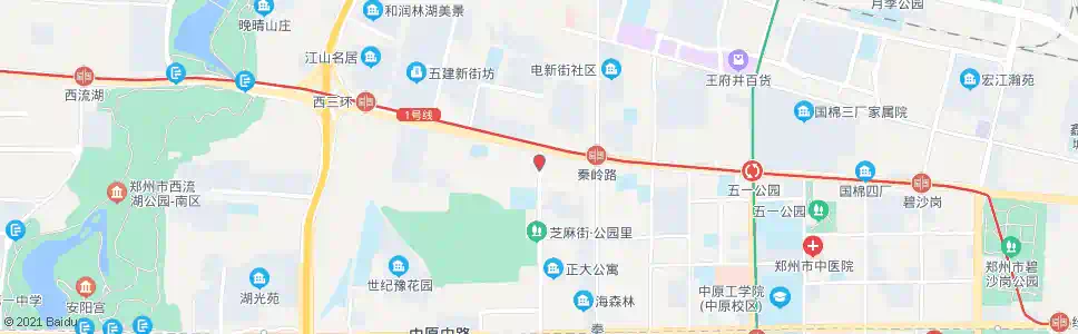 郑州建设路华山路站_公交站地图_郑州公交_妙搜公交查询2025