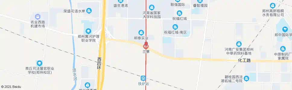 郑州长椿路化工路_公交站地图_郑州公交_妙搜公交查询2025