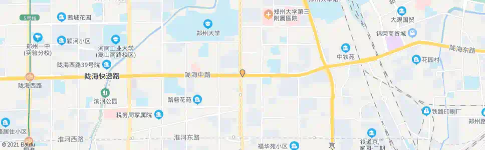 郑州陇海路大学路站_公交站地图_郑州公交_妙搜公交查询2025