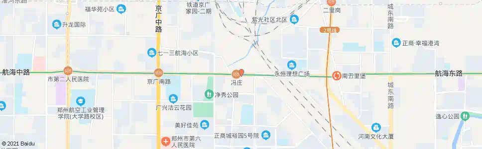 郑州航海路祥云路_公交站地图_郑州公交_妙搜公交查询2025