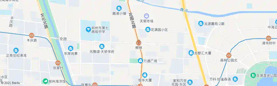 郑州三全路柳林_公交站地图_郑州公交_妙搜公交查询2025