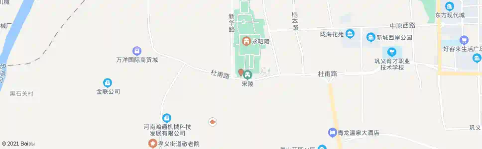 郑州永昭陵_公交站地图_郑州公交_妙搜公交查询2025