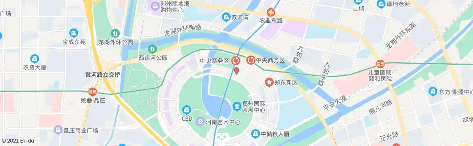 郑州商务内环路商务东一街_公交站地图_郑州公交_妙搜公交查询2025