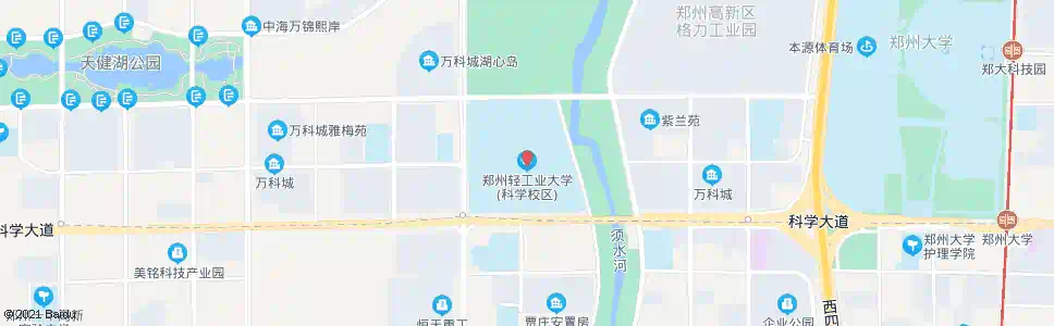 郑州郑州轻工业学院(新区)_公交站地图_郑州公交_妙搜公交查询2025