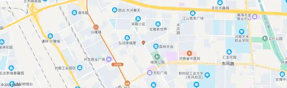 郑州天明路宋寨南街站_公交站地图_郑州公交_妙搜公交查询2025