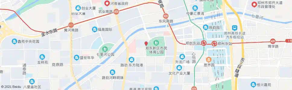 郑州康平路创业路_公交站地图_郑州公交_妙搜公交查询2025