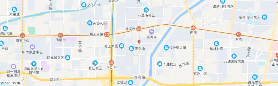 郑州通泰路宏伟街_公交站地图_郑州公交_妙搜公交查询2025