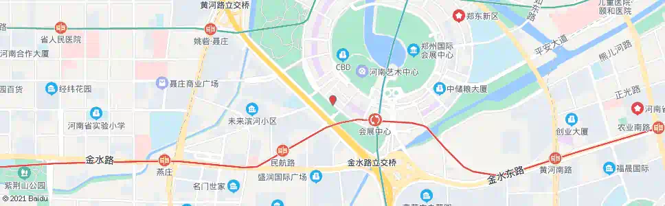 郑州商务外环路商务西七街_公交站地图_郑州公交_妙搜公交查询2025