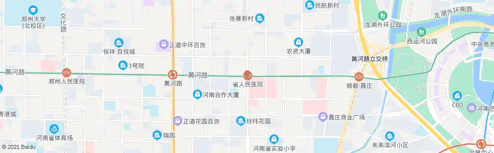 郑州黄河路经三路站_公交站地图_郑州公交_妙搜公交查询2025