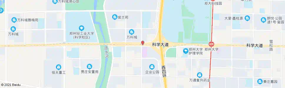 郑州科学大道红叶路_公交站地图_郑州公交_妙搜公交查询2025