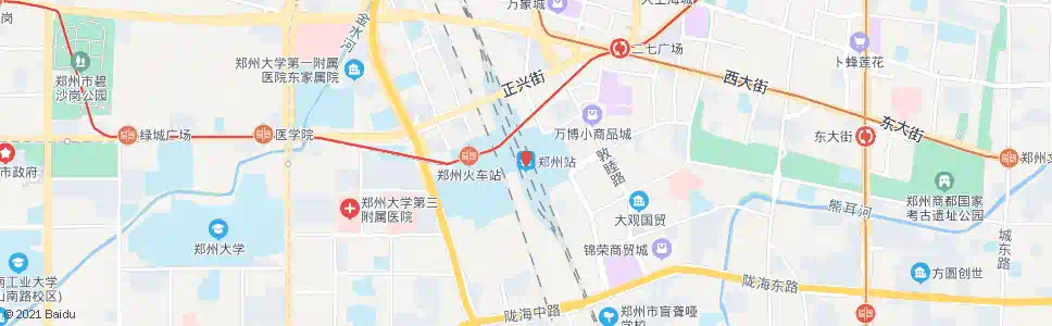 郑州绿城路牛庄_公交站地图_郑州公交_妙搜公交查询2025
