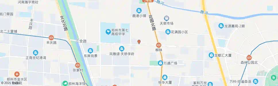 郑州东三街站_公交站地图_郑州公交_妙搜公交查询2025