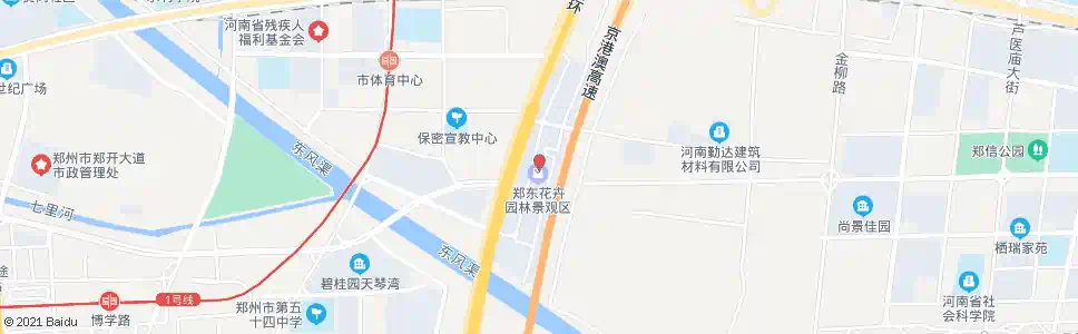 郑州郑东花卉市场_公交站地图_郑州公交_妙搜公交查询2025