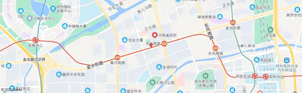 郑州金水东路农业南路站_公交站地图_郑州公交_妙搜公交查询2026