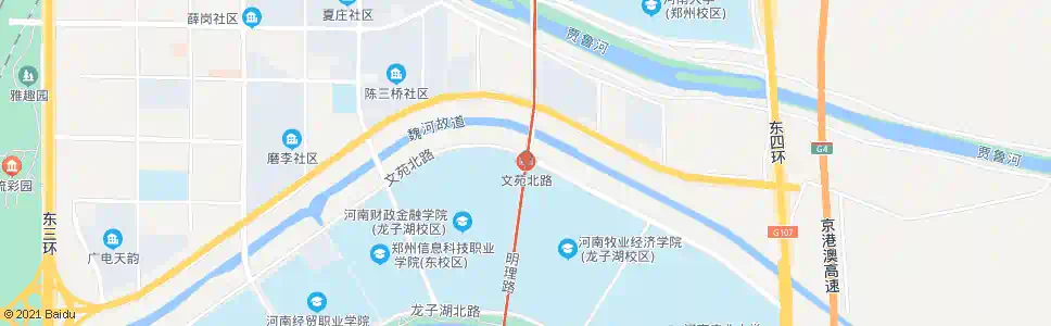 郑州文苑路站_公交站地图_郑州公交_妙搜公交查询2025