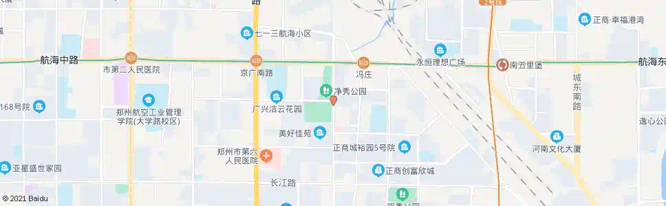 郑州碧云路华中路站_公交站地图_郑州公交_妙搜公交查询2025