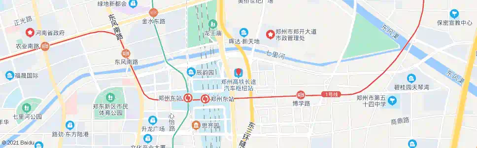 郑州郑州长途汽车高铁站_公交站地图_郑州公交_妙搜公交查询2025