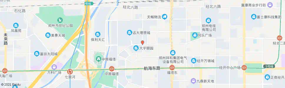 郑州经开第一大街经北二路_公交站地图_郑州公交_妙搜公交查询2025