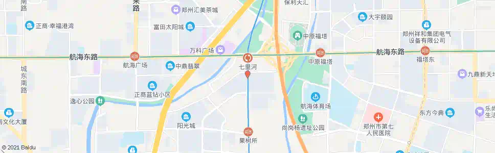 郑州尚义路十八里河路_公交站地图_郑州公交_妙搜公交查询2025
