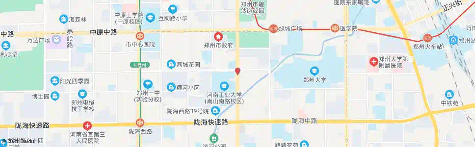 郑州伊河路嵩山路站_公交站地图_郑州公交_妙搜公交查询2025