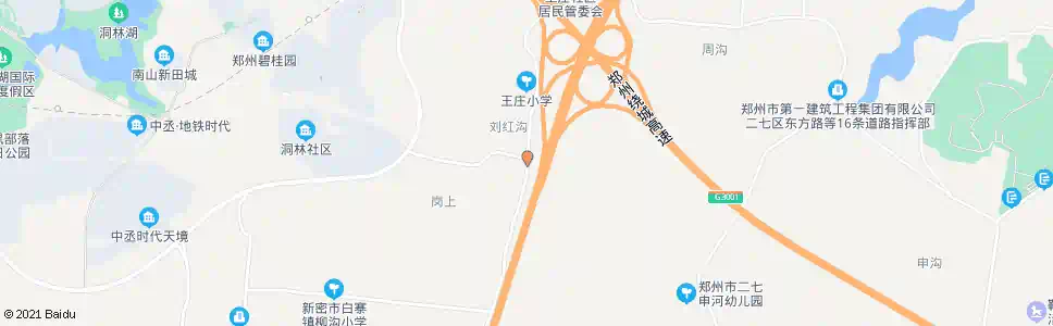 郑州刘洪沟_公交站地图_郑州公交_妙搜公交查询2025
