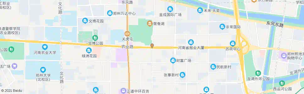 郑州政七街农业路_公交站地图_郑州公交_妙搜公交查询2025