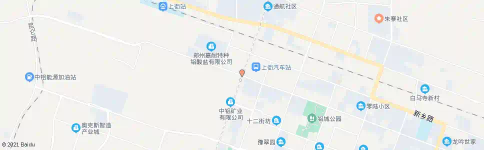 郑州洛宁路新安路站_公交站地图_郑州公交_妙搜公交查询2025