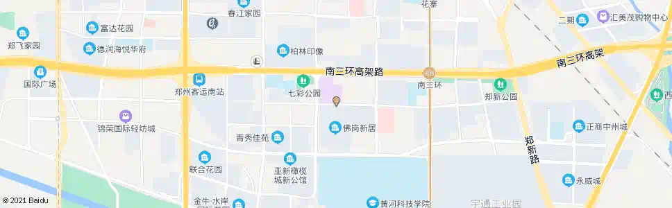 郑州佛岗新居北门_公交站地图_郑州公交_妙搜公交查询2025